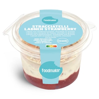 Foodmaker | Chocolade labneh | Aardbei granola 