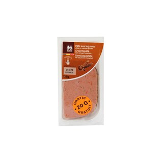 Delhaize | Pâté de légumes | Moins de matières grasses 