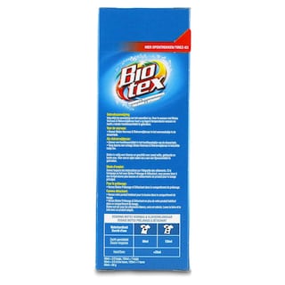 Biotex | Lessive en poudre | Pré-lavage | 1,9 kg 