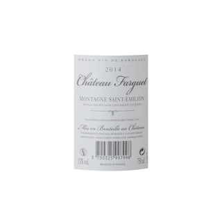 FR BORDEAUX MONTAGNE ST-EMILIO | Château Farguet 2014 