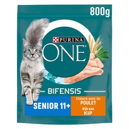 Purina ONE | Bifensis | Aliment Chat | Senior | Croquettes 