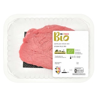 Delhaize | Bio | Gepelde Steak | Bio +/- 200 gr