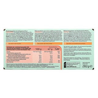 Delhaize | Biscuits | Carrés confiture | Abricot 