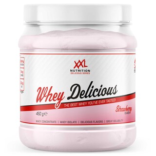 XXL Nutrition | Delicious Series | Proeinen | Whey | Aardbei 450 gr