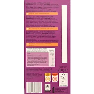 Delhaize | Chocolat Noir Praliné 