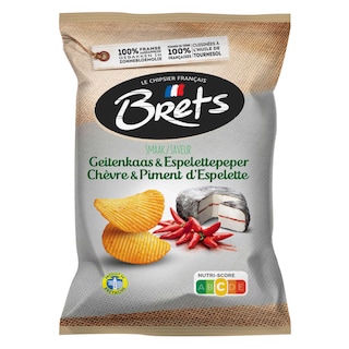 Brets | Chips | Geitenkaas | Espelette peper 