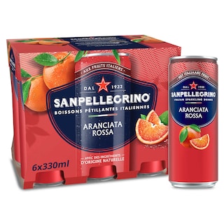 San Pellegrino | Limonade | Aranciata Rossa 6 x 33 cl