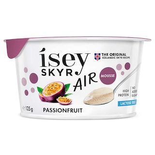 Isey skyr | Skyr | Fruit de la passion | Fouetté 125 gr