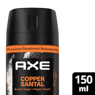 Axe | Déodorant | Fine Fragrance | Spray | Copper Santal | 150 ml 15 cl