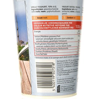 Delhaize | Yaourt | Turque | 10% m.g. 