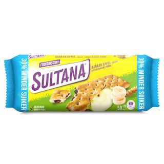 Sultana | Koekjes | Banaan-appel | Minder suiker 
