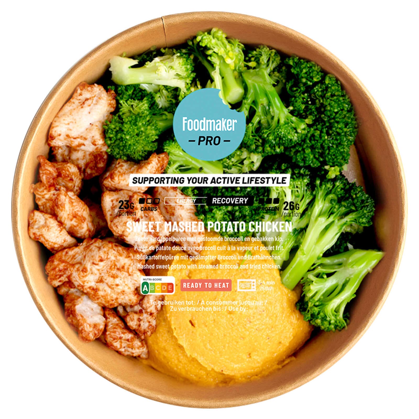 Foodmaker Mashed potato | Sweet | Kip | Zonder gluten | Zonder lactose
