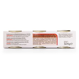 Delhaize | Tomaten | Puree 3 x 70 gr
