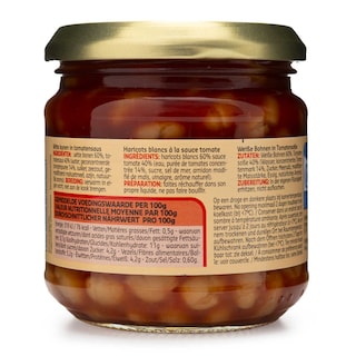 Delhaize | Haricot blanc | Sauce tomate 