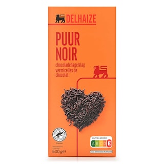 Delhaize | Vermicelles | Chocolat noir 