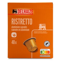 Delhaize | Café | Caps | Ristretto 10 200 gr