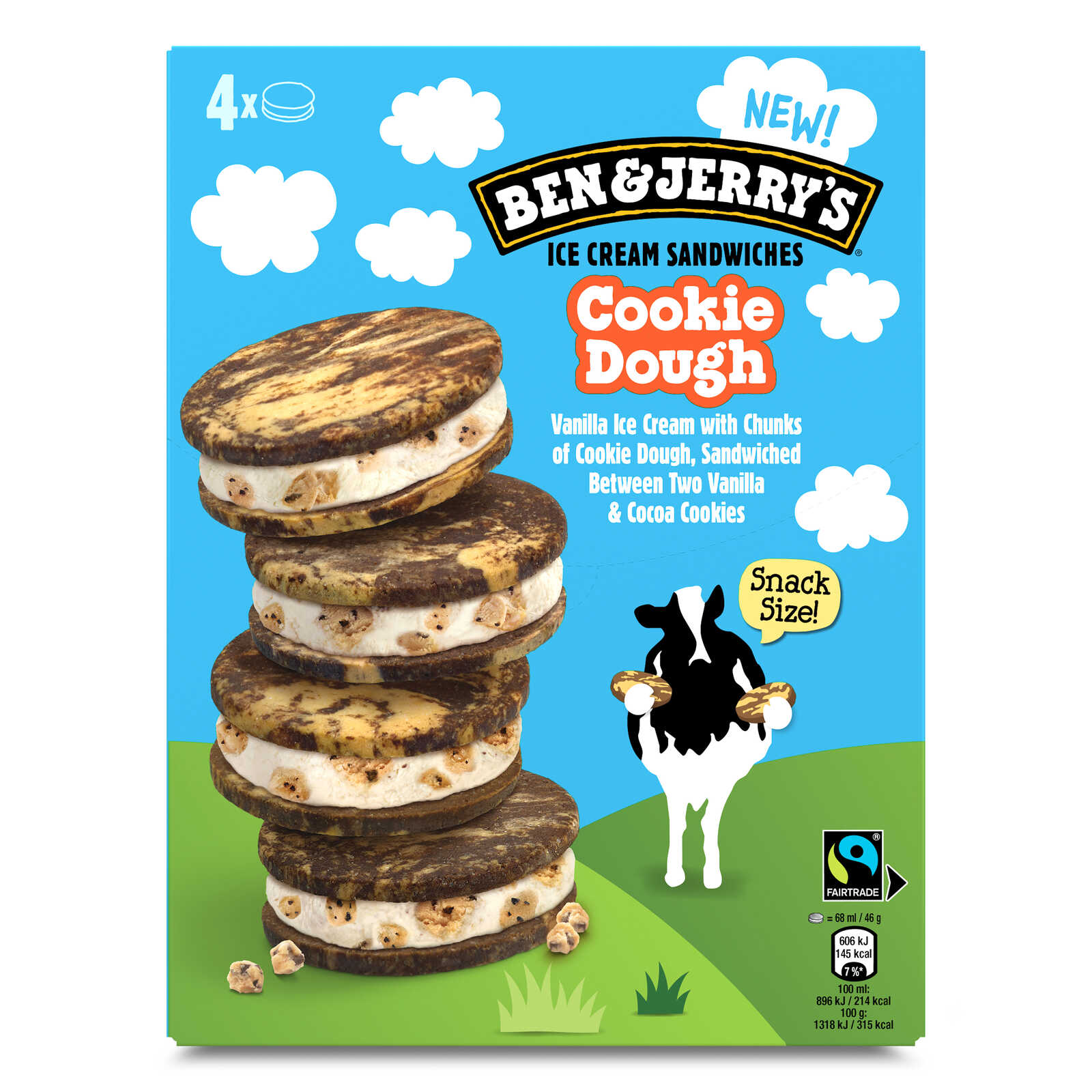 Ben & Jerry's Ijs | Wich | Cookies | Doughnut