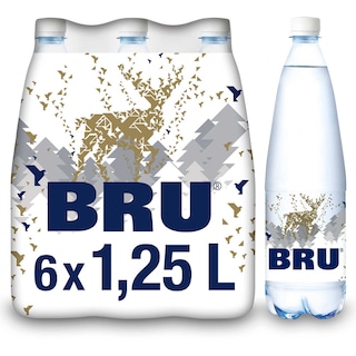 Bru | Mineraalwater | Natuurlijk Licht bruisend | rPET 