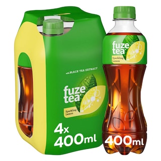 Fuze Tea | Black Tea | Pétillant | Lemon | PET 