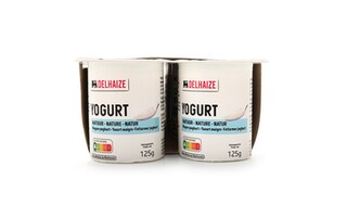 Delhaize | Yaourt | Maigre | Nature 8 x 125 gr