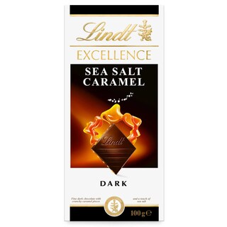Lindt | Chocolat | Noir Caramel | Sel de mer 100 gr