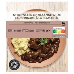 Delhaize | Ragout flamand | Purée de pomme de terre 450 gr
