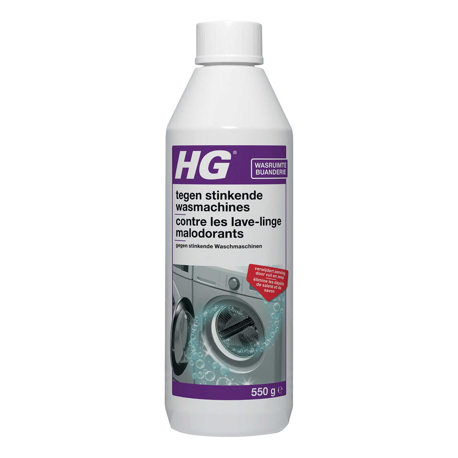 HG Stinkende wasmachine reiniger