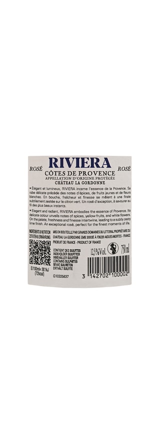 France | Gordonne Riviera |  Rosé 