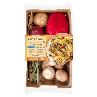 Delhaize | Maaltijdbox | Pasta funghi 