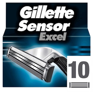 Gillette | Sensor | Excel | Lames de rasoirs 