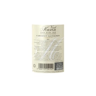 France - Frankrijk | Midi - Oc IGP | Vent Marin Cabernet Sauvignon Reserve Rouge 