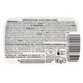 Delhaize | Salade | Printanière | Jambon 