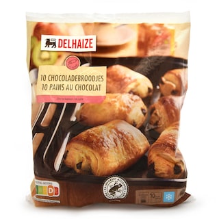 Delhaize | 10 | Chocoladebroodjes 
