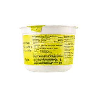 Delhaize | Bio | Verse kaas | Mager | 0 % v.g. | Bio 500 gr