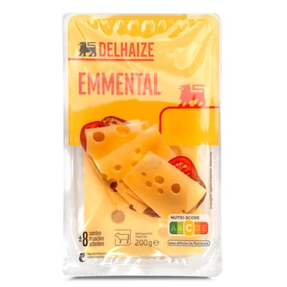 Delhaize | Emmental | Sneden 200 gr