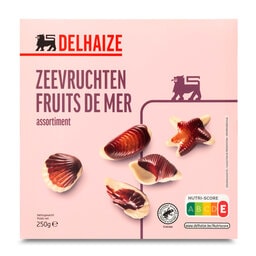 Delhaize | Chocolat | Pralines fruits de mer 