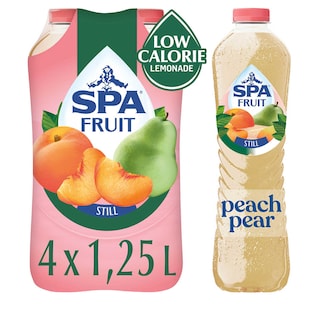 Spa | Fruit | Niet-sprankelend | Perzik-Peer 