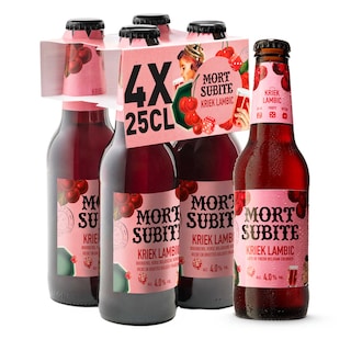 Mort Subite | Biere fruitée | Kriek Lambic | 4% | Bouteille 