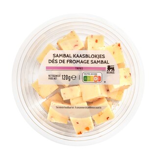 Cubes fromage | sambal