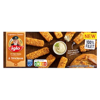 Iglo | Fish Sticks | A l'Ancienne | 13 stuks 