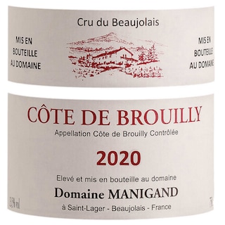 France - Frankrijk | Bourgogne - Cru du Beaujolais | Côte de Brouilly Domaine Manigand 2020 Rood 