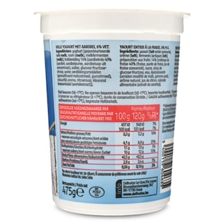 Delhaize | Yoghurt | Greek Style | Aardbei 