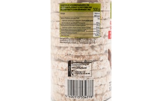 Delhaize | Bio | Galettes de riz | Salées | Bio 