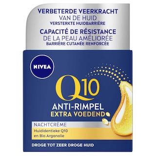 Nivea | Visage | Q10 | Extra voedend | Nacht creme 