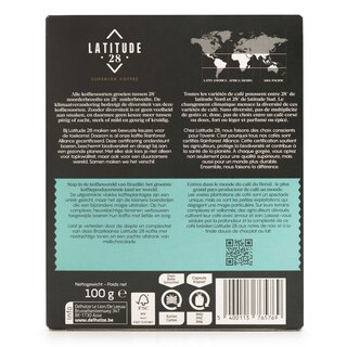 Latitude 28 | Koffie | Brazil | Capsules 20 x 5 gr