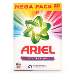 Ariel | Poudre à lessive | Couleur | 3 kg | 50DS 
