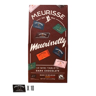 Meurisse | Pure chocolade | Mini tabletten 