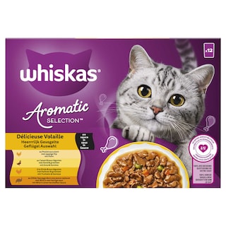 Whiskas | Aliment chat | Sauce | Volaille 
