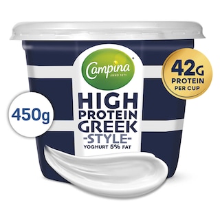 Campina | Greek Style Yoghurt | High Protein | 5% 450 gr