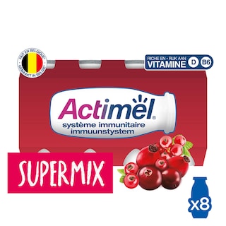 Actimel | Drinkyoghurt | Veenbes | Rozenbottel 